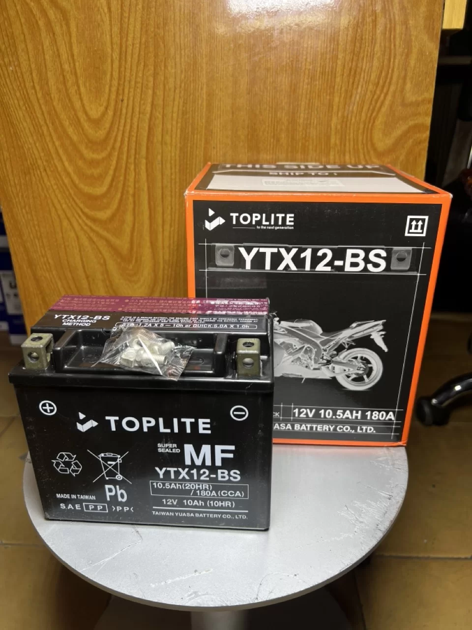 Đại lý ắc quy mô tô Toplite