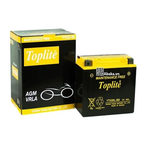 Đại lý ắc quy mô tô Toplite