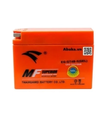 Bình Ắc quy Xe Mô tô Eagle  EG-GT4B-5 (Gel)12V 2.3Ah