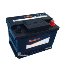Ắc quy Delkor 56030 - DIN60L 12V 60AH