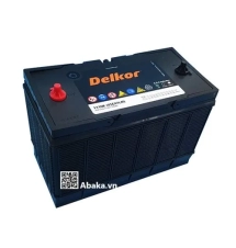 Ắc quy Delkor 1110K - Cọc bulon 12V 100AH