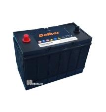 Ắc quy Delkor 1111K - Cọc chì 12V 100AH