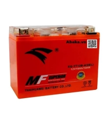 Bình Ắc quy Xe Mô tô Eagle EG-YT12B-4 (Gel)12V 10Ah