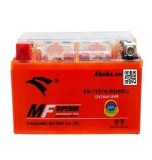 Bình Ắc quy Xe Mô tô Eagle EG-YTX7A-BS (Gel) 12V 7Ah
