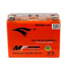 Bình Ắc quy Xe Mô tô Eagle EG-YB10L-BS (Gel)12V 10Ah