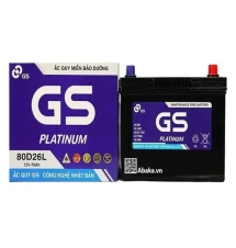 Ắc quy GS 80D26L 12V 70AH