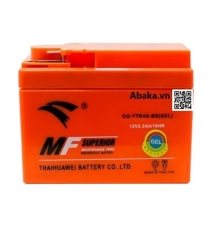 Bình Ắc quy Xe Mô tô Eagle  EG-YTR4A-BS (Gel)12V 2.3Ah