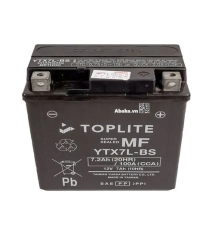 Bình Ắc quy Xe Mô tô Toplite YTX7L-BS 12V 7Ah