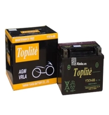 Bình Ắc quy Xe Mô tô Toplite  YTX7A-BS 12V 7Ah