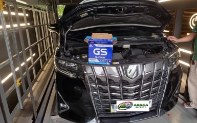 Bình ắc quy Toyota Alphard