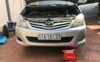 Bình ắc quy Toyota Innova
