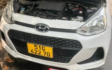 Thay bình ắc quy tại nhà cho xe Hyundai Grand i10 - Giá tốt nhất