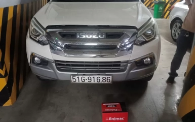 Thay bình ắc quy tại nhà cho xe Isuzu mu-X | Chính hãng, Giá tốt nhất