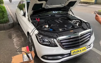 Kích bình ô tô tại Landmark 81 – Cứu hộ ắc quy nhanh 15 phút