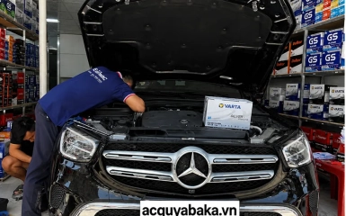 Thay ắc quy Mercedes C230 tận nơi Quận 6