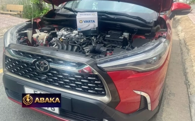 Thay ắc quy ô tô Toyota Corolla Cross tại nhà nhanh chóng, giá tốt