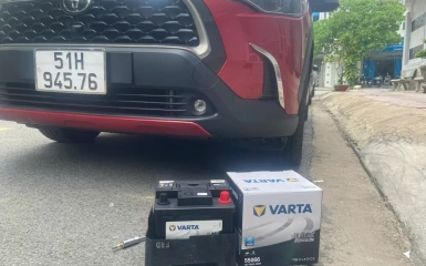 Ắc quy ô tô Toyota Corolla Cross giá bao nhiêu? Cập nhật mới nhất