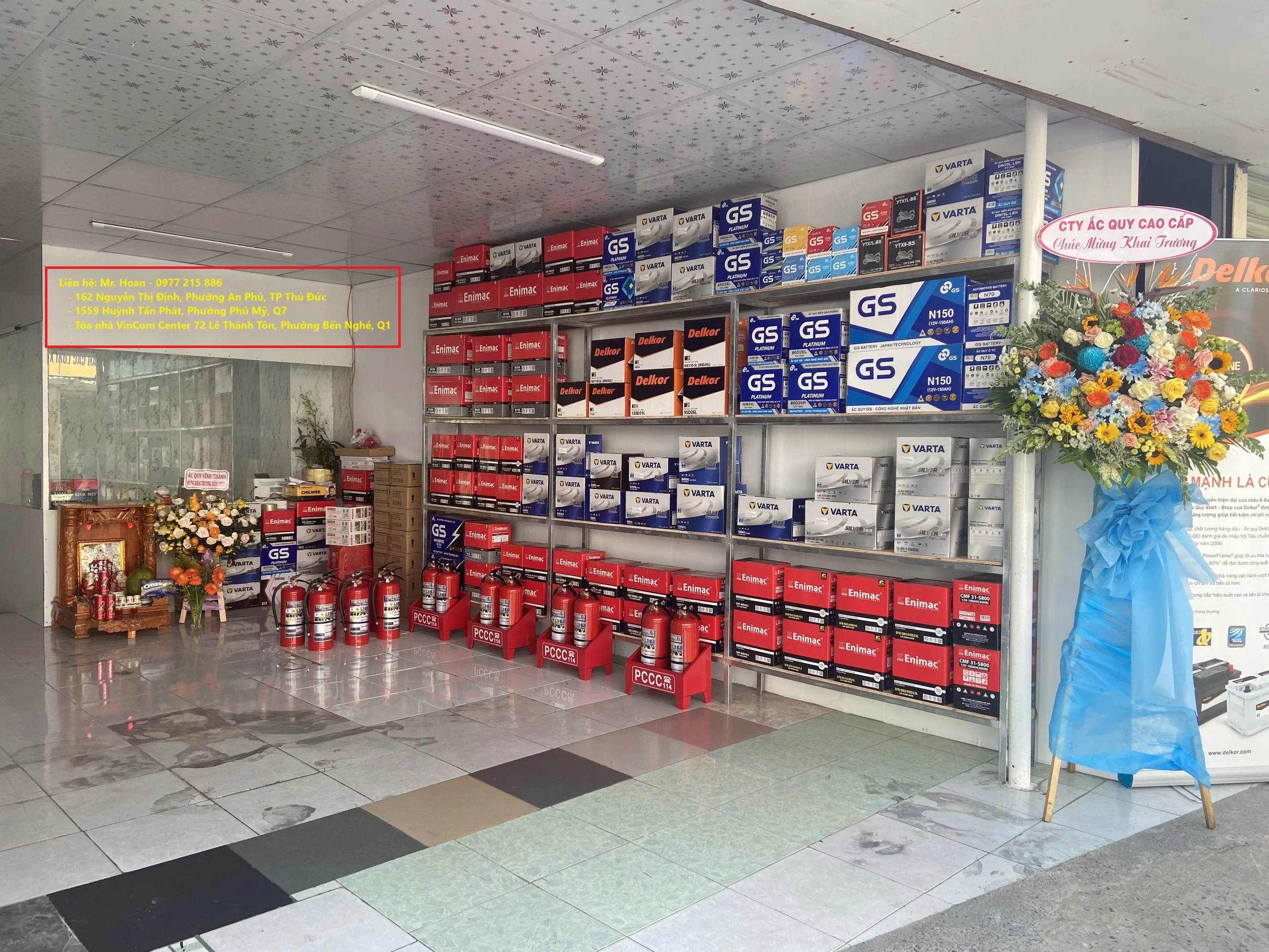 Đại lý Ắc Quy Ô Tô