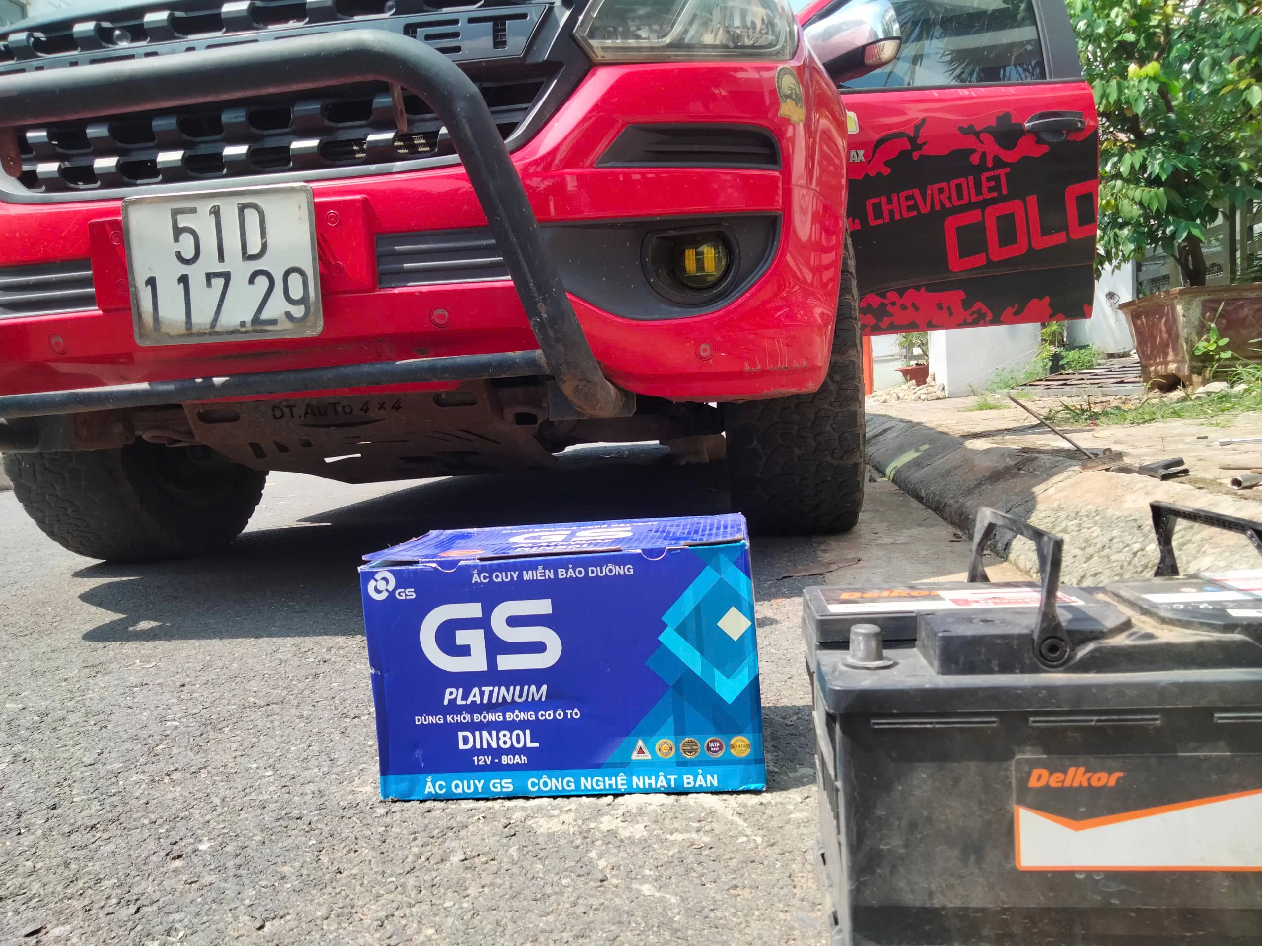 Đại lý ắc quy oto GS