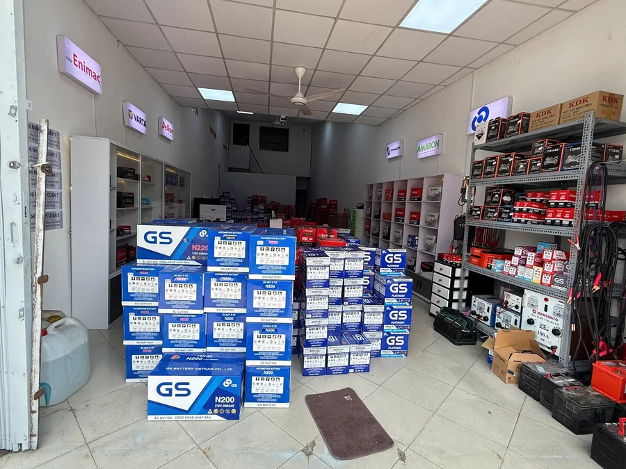 Bình ắc quy xe Toyota