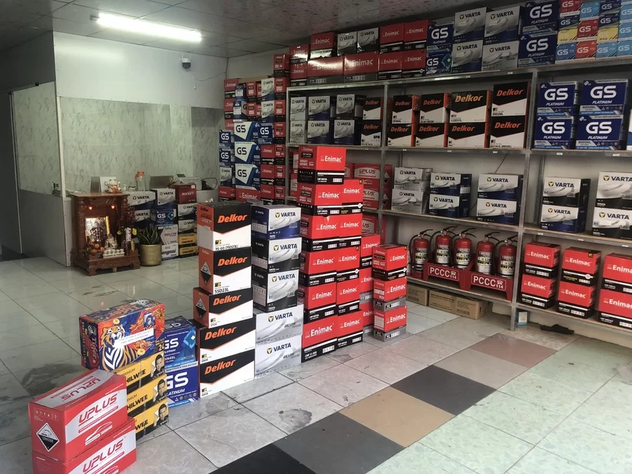 Bình ắc quy xe Toyota