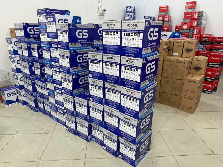 Bình ắc quy xe Hyundai