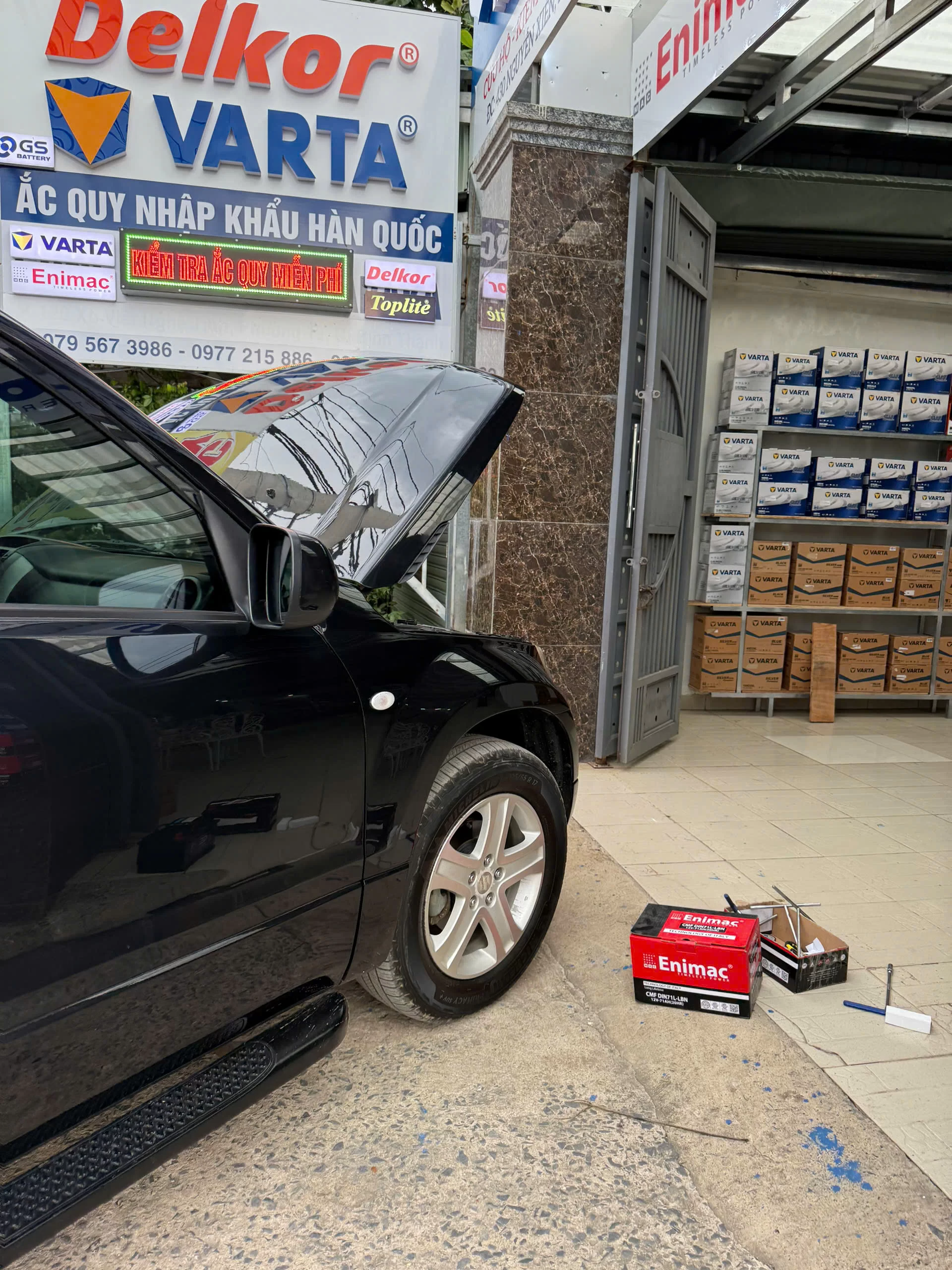 Bình ắc quy xe ô tô chevrolet