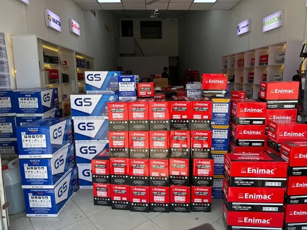 Bình ắc quy xe ô tô Vinfast