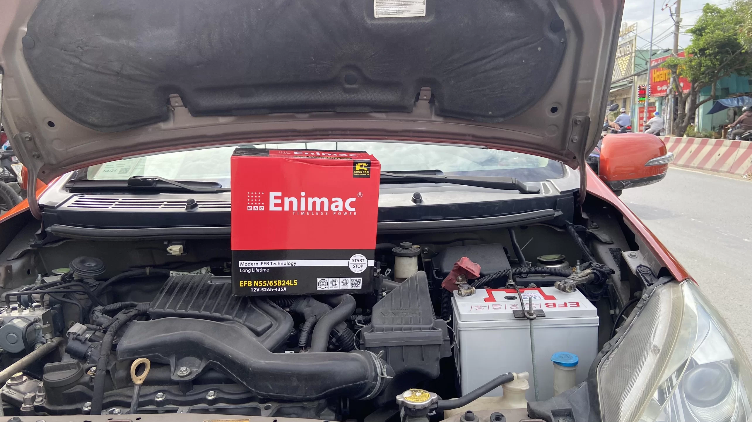 Đại lý ắc quy oto Enimac