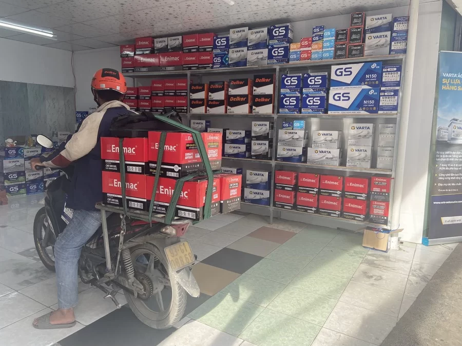 Bình ắc quy xe ô tô Peugeot