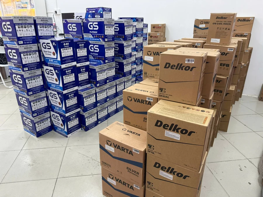 Bình ắc quy xe ô tô Volvo