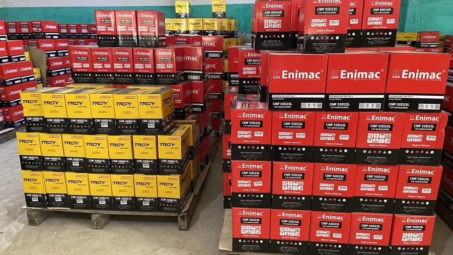 Bình ắc quy xe ô tô Volvo