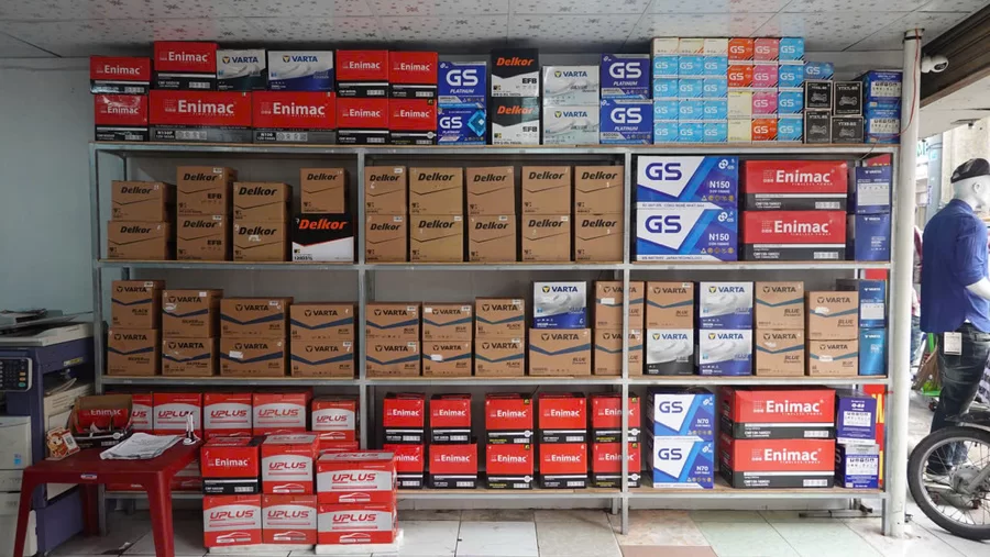 Bình ắc quy xe ô tô Volvo