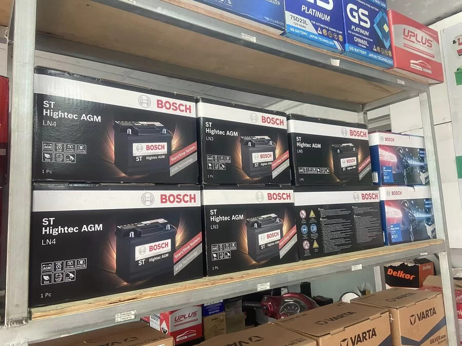 Bình ắc quy xe ô tô Isuzu