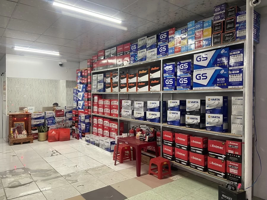 Bình ắc quy xe Kia EV9