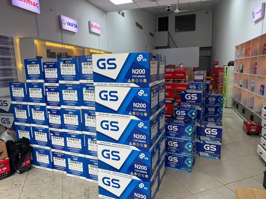 Bình ắc quy xe Mercedes EQE