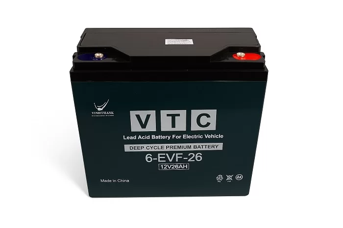 Bình ắc quy cho xe máy điện tại Vinhome Grand Prack 9