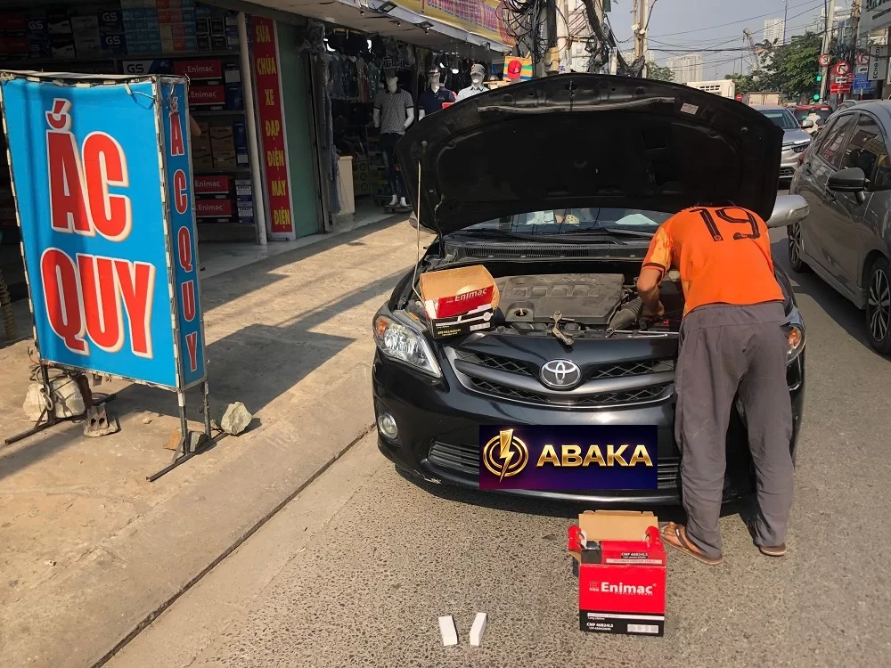 Ắc quy ô tô Toyota Vios giá bao nhiêu