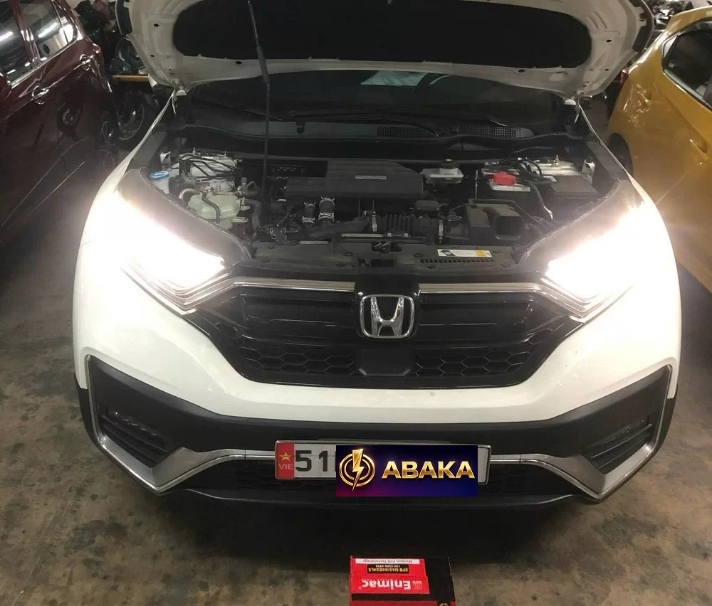 Thay Bình Ắc Quy Tại Nhà Cho Xe Honda CR-V 8