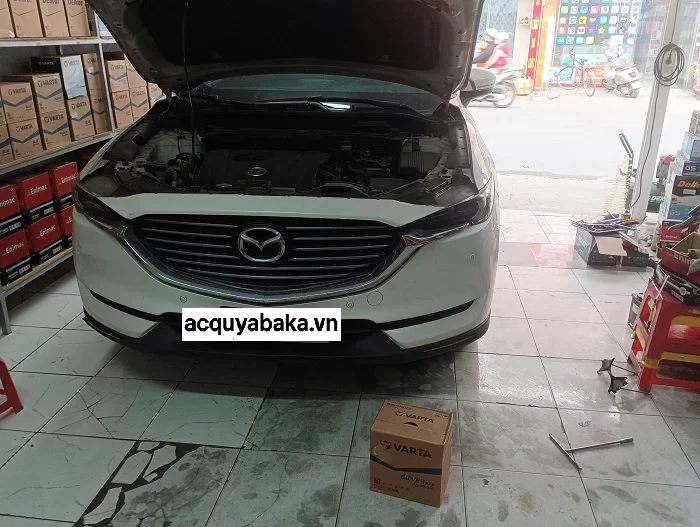 Thay bình ắc quy Mazda CX-5 Vinhomes Grand Park (19)