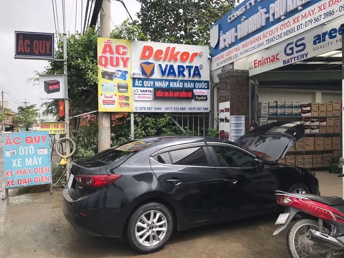 Thay bình ắc quy Mazda CX-5 Vinhomes Grand Park (23)