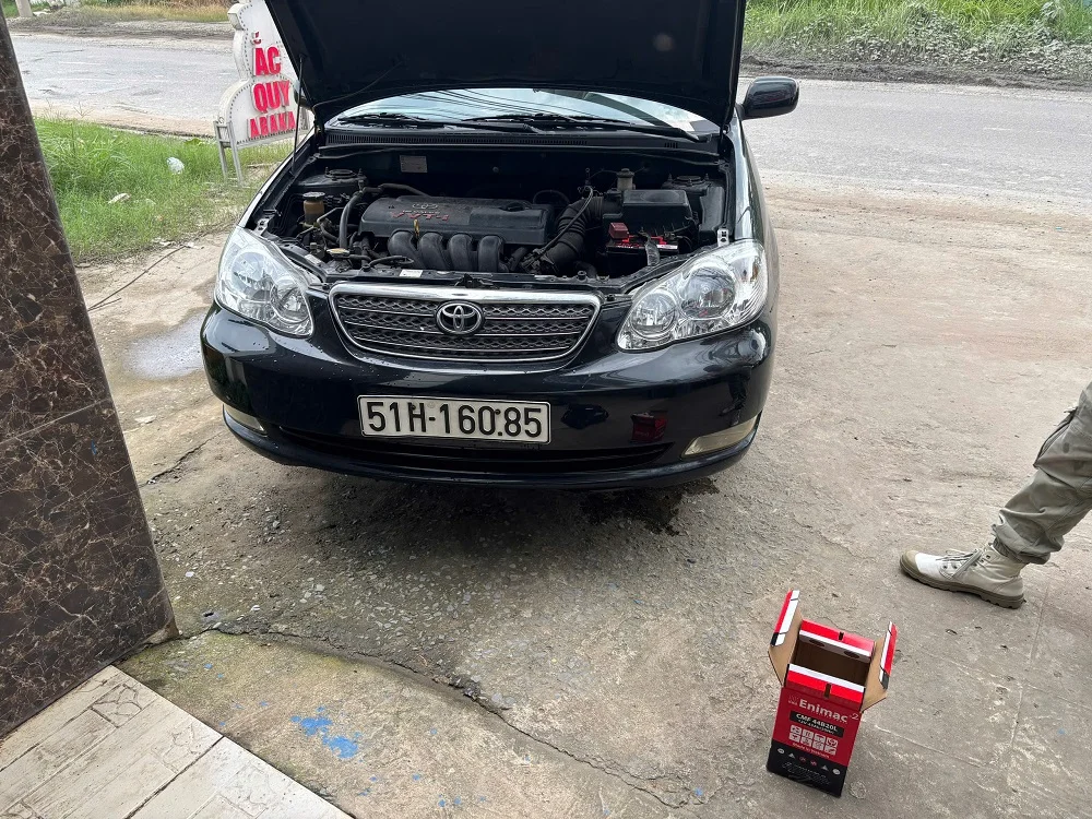 Bình ắc quy Toyota Camry