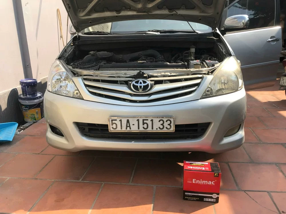 Bình ắc quy Toyota Innova