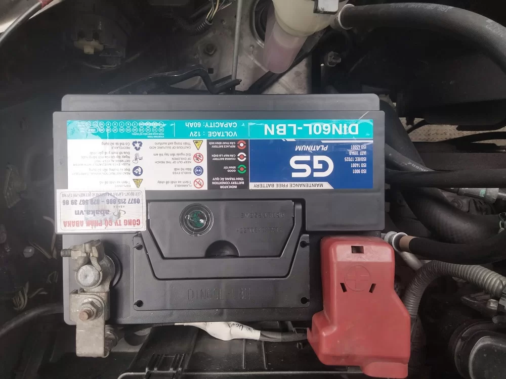 Bình ắc quy Toyota Innova