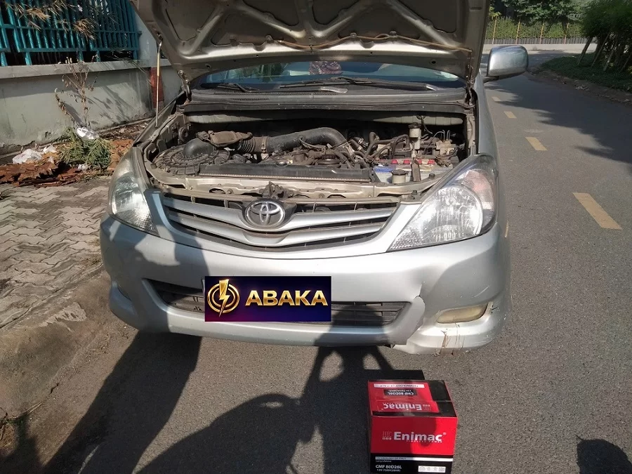 Bình ắc quy Toyota Rush