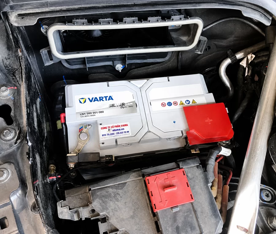 Bình ắc quy Mercedes C230